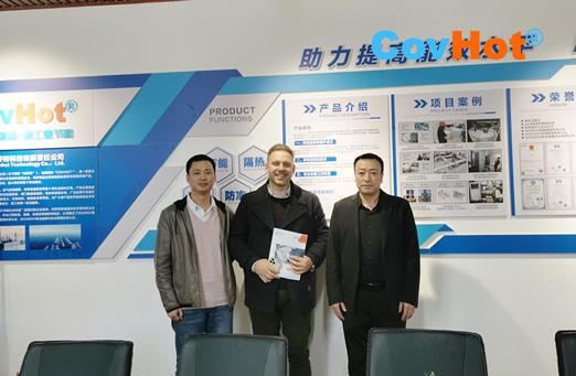 科好特公司迎接俄羅斯客戶參觀考察，洽談合作